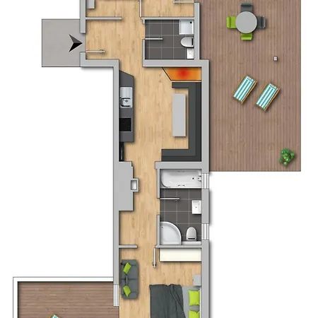 Апартаменти Bergidyll 5 By Alpenidyll